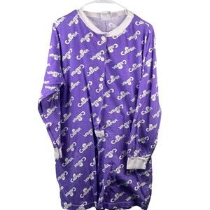 Vintage 90s Casper Friendly Ghost Purple Pajama Romper Vintage Size M Nap Inc